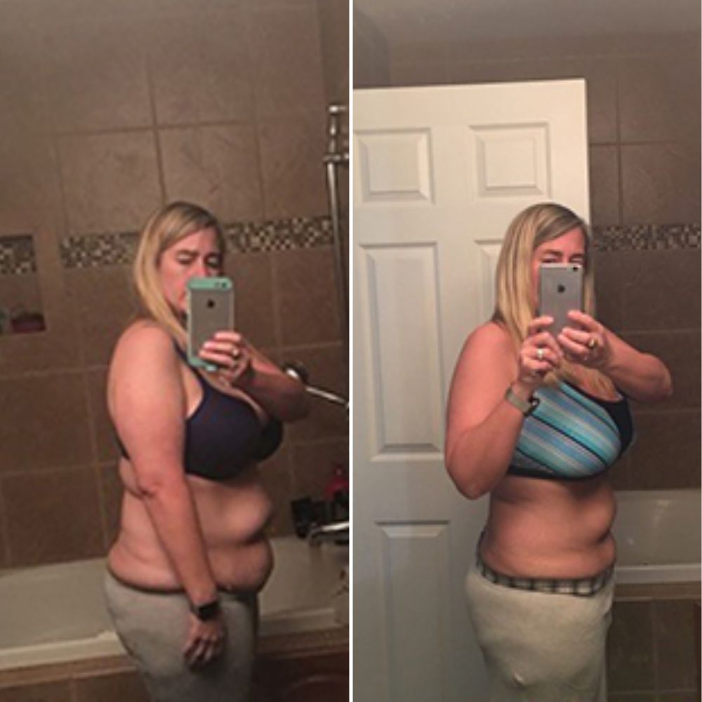 Kristen D. before and after